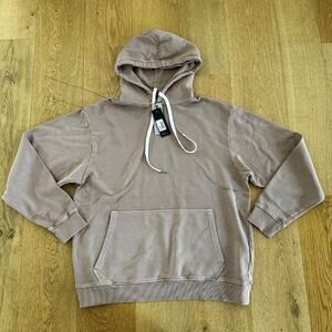 Zanerobe Orgo Hood Sweat Top in Light Rose